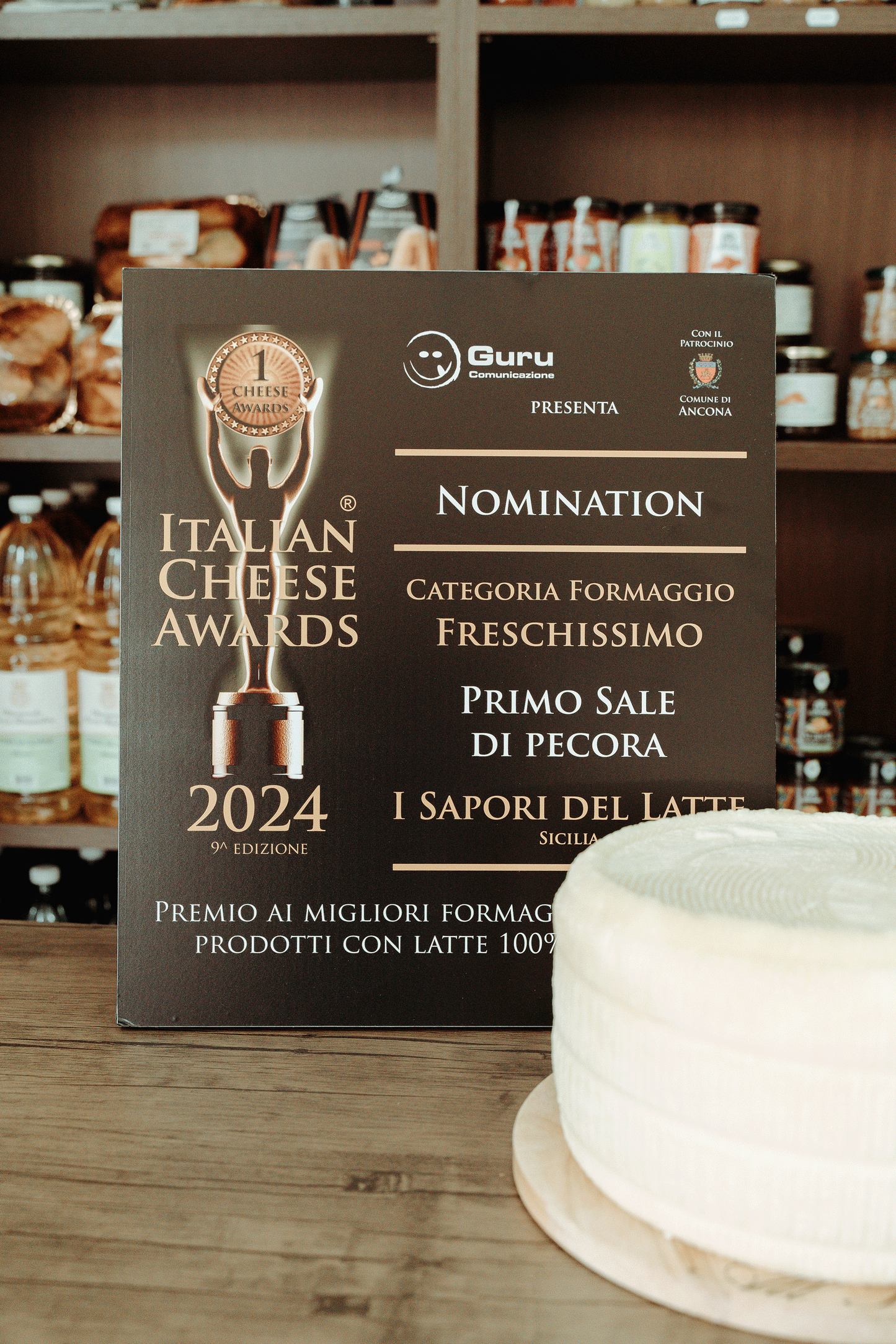 Pecorino primo sale siciliano fresco – formaggio artigianale con latte crudo
